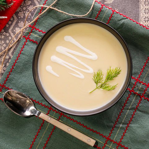 Kremalı Pırasalı Patatesli Çorba